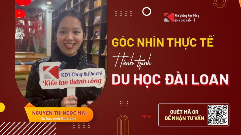 Chia sẻ du học thạc sĩ Đài Loan: Hành trình của Ngọc Mai từ Hà Nội đến Đài Bắc